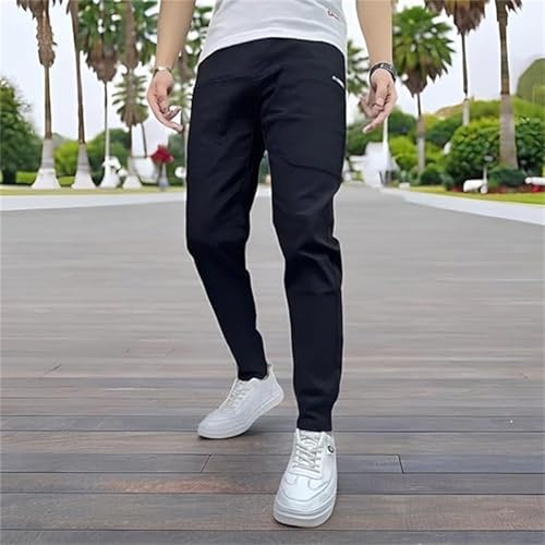 Vogany Cargo Pants, Men's High-Stretch Multi-Pocket Overalls, Fall Casual Great Storage Capacity Drawstring Skinny Pants4