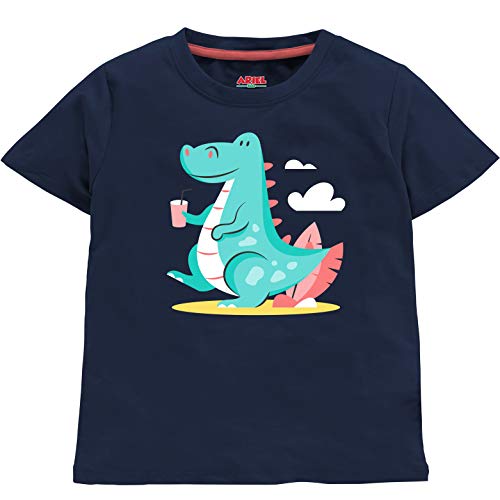 Image of Real Basics Boy's Regular Tshirt(Pack of 3)