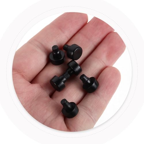 Holibanna 200Pcs Replacement Slow Cooker Feet, 5mm Slow Cooking Appliance Bottom Foot Pads, Non-Slip Pot Legs Insert Accessories for Kitchen, Restaurant miniatura 3