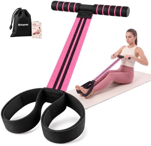 Pedal Resistance Bands with Handles, Exercise Bands for Home Work...