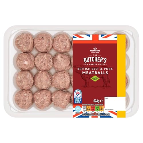 Morrisons Market Street Pork And Beef Meatballs 624g
