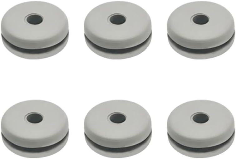 6PCS RC Airplane Canopy Rubber Grommet for Helicopter RC Plane DIY Model Aircraft Replacement Parts (for 500 Helicopter)