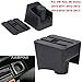 SZSS-CAR Leather Car Center Console Armrest Box Compatible With Volkswagen VW Polo Mk5 6R Vento 2012 2013 2014 2015 2016 2017 2018 Armrests Storage Box