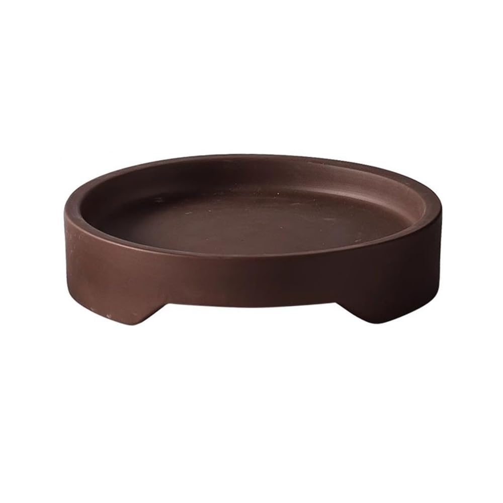Kx9Lb8d plant saucer Planter Saucers Watering for Plants, Round Home Ceramic Flower Pot Drip Trays flower pot saucer(Small)