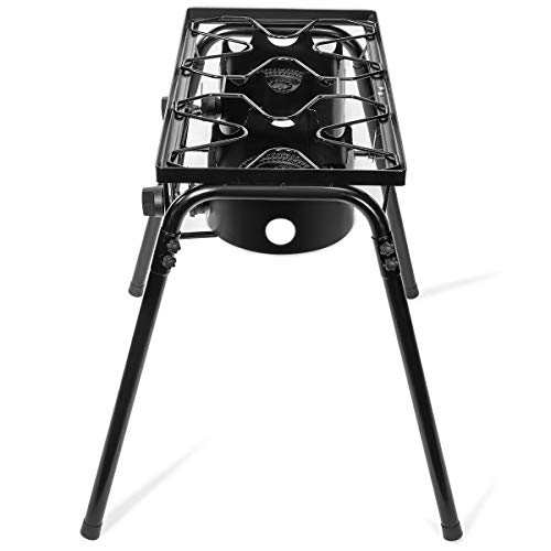 Barton-Double-Stove-Gas-Burner-Stand-wRegulator-High-Pressure-Detachable-Legs-Outdoor-Propane-Portable-Camping-Cooking-Range