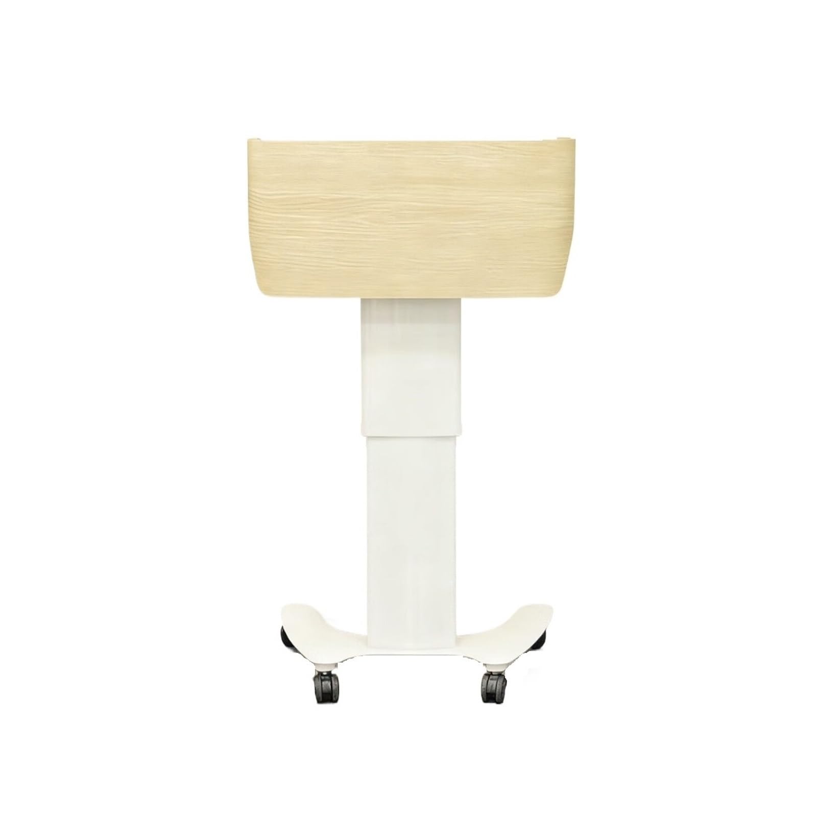 FZL02068LM Speaker Wooden Minimalist Height-adjustable Lectern Desk Movable Podium Reception Pulpit