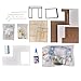 Mavis Laven Modello di Edificio Moderno in Miniatura Fai-da-Te, Kit casa delle Bambole assemblaggio casa in Legno, Regalo Giocattolo Kit casa delle Bambole in Legno Fai da Te