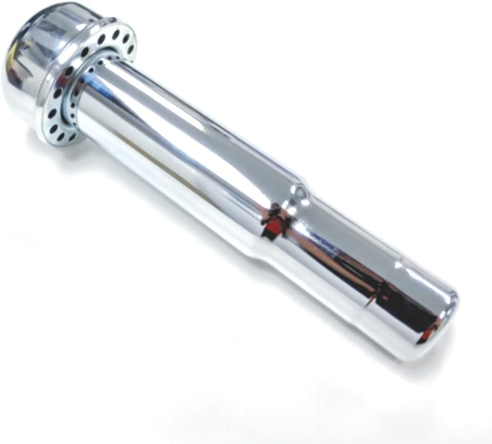 Chrome Oil Filler Tube w/Cap, Compatible with Chevy Early SBC 265 283 327 350 Hot Rat Rod
