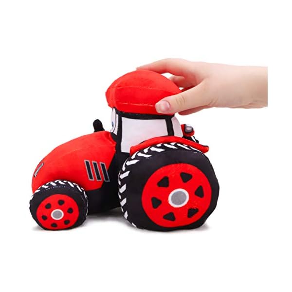 Toyland® 21 cm (8 Zoll) Plüsch-Traktor - 1 nach dem Zufallsprinzip - Dekoration für Jungenschlafzimmer – Bild 3