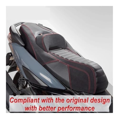 Housse de selle moto NMAX contre le mal de dos avec coussin ergonomique - 3