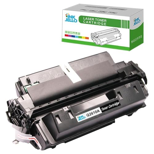 InkJello Compatible Toner Cartridge Replacement for HP LaserJet 2300 2300d 2300dn 2300dtn 2300L 2300n Q2610A (Black, 1-Pack)