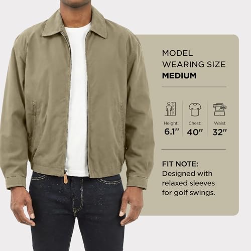Image of London Fog Men's Auburn Zip-Front Golf Jacket