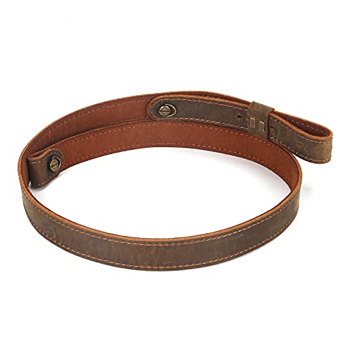 Tourbon Leather Sling Length Adjuster Rifle Gun Strap Hunting Shooting Accessories #TOP7