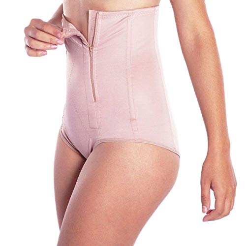 Cinta Abdominal Princesa Catarina 015 Pós Parto Microfibra COR:BEGE;TAMANHO:G
