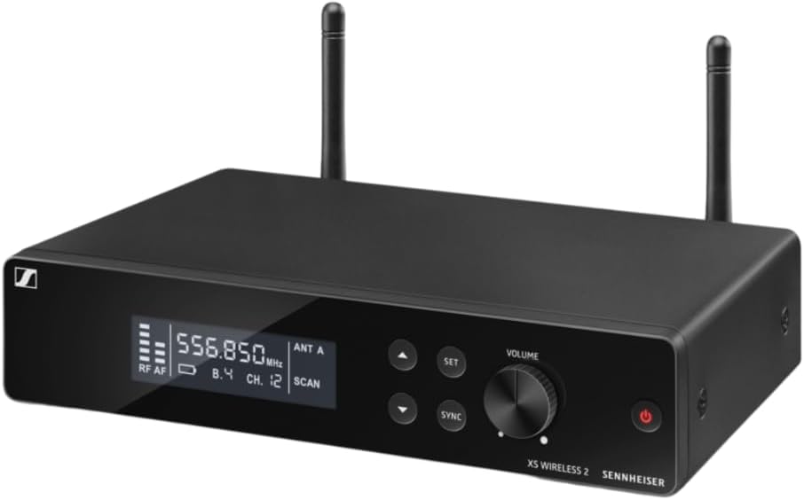 Sennheiser XSW 2-865-A Wireless Handheld Microphone System Bundle w/Pig Hog PHM10 8mm Mic Cable, 4-pack Blucoil AA Batteries and Liquid Audio Polishing Cloth