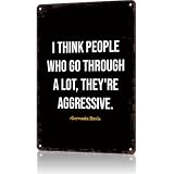 Vintage Metal Sign Plaque Gervonta Davis quotes Poster Funny Tin Signs For Man Cave Basement Pub Farmhouse Diner Cafe Outdoor Wall Decor 8x12 Inch