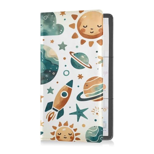 Organizador para carro de cuero slim miniatura 1