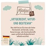 MjAMjAM - Premium Nassfutter für Katzen - purer Fleischgenuss - gute Pute pur, 6er Pack (6 x 400 g), getreidefrei mit extra viel Fleisch