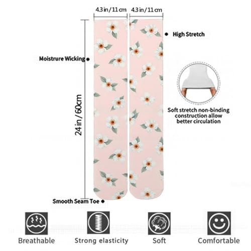 Women Girls Casual Cushioned Crew Socks for Cosplay, Soccer, Cycling3