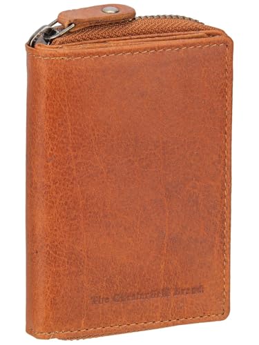 Porte-monnaie Sionel marron clair pour organiser vos cartes et monnaie