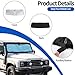 Windshield Sunshade Fit for Ineos Grenadier 2020-2024, Folding Car Sun Shade for Front Window, Auto Sun Protection Visors Blocks UV Rays and Keeps Vehicle Cool