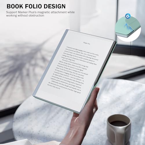 Image of MoKo Case for Remarkable 2 Tablet 10.3 inch with Pen Holder, Light Green