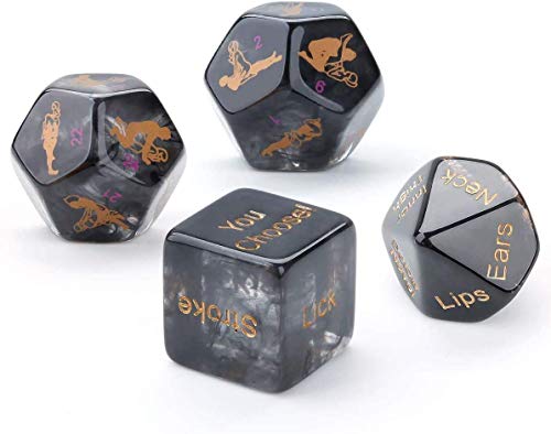 Funny Sex Erotic Dice Games Romantic Role Playing Dice Sex Positions Game Dice for Couples Humour Dice Toys for Adult Sêxuàl Party Accessories