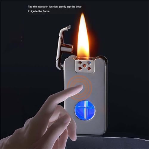 Encendedor de queroseno premium con diseño recargable y llama tradicional 5
