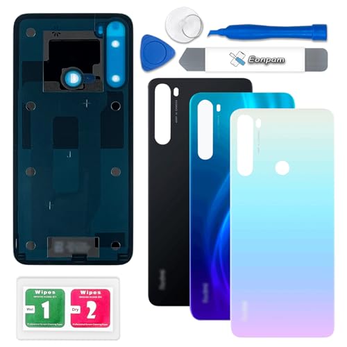 Vitre Arrière Xiaomi Redmi Note 8 Remplacement Coque Blanche Voyage
