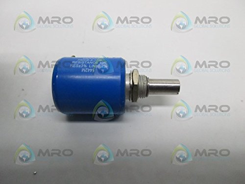 Rotary Potentiometer, Wirewound, 10 kohm, 2 W, ± 3%, 3500S Series, 10 Turns, Linear