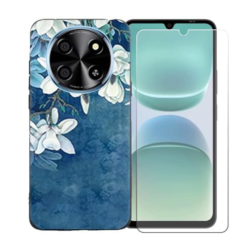 LCEHTOGYE Kp Oukitel C1 Plus +KXXN[veN^[pP[XAKp Oukitel C1 Plus (6,52")ƌ݊̂ubN\tgTPUVRQP[XیJo[ LLM40