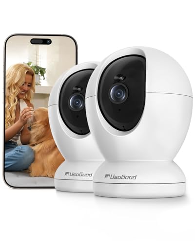 usogood 4MP Telecamera WiFi Interno, Rilevamento e...