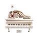Alytimes Mechanical Classical Ballerina Girl Dancing On The Piano Music Box