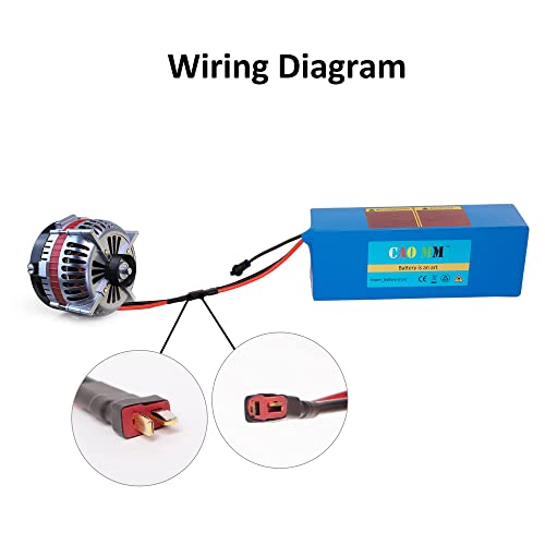 YxYhCOOL 48V Lithium Ion Ebike Battery Pack #TOP26