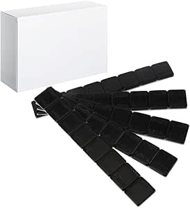 PERFECT .25 Oz SELF ADHESIVE STICK ON UNCOATED LEAD WHEEL WEIGHTS-24 PCS - Foto 10