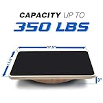 Yes4All 350LBS Professional Wooden Balance Board for Leg Workout, Anti-Slip Rocker Board, Wobble Board for Standing Desk - Image 2