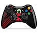 Autocollant Compatible avec Microsoft Xbox 360 Controller Sticker Film Autocollant Diables Rouges Produit sous Licence Officielle Football
