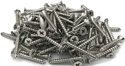 Manifold Electric India 1.25 inch 8MM Steel Screw for Fixing Wood, Plywood, Pastor Boards, Sheet Screws (Pack 100 Pcs) (B097K2HWJ5) Amazon Price History, Amazon Price Tracker