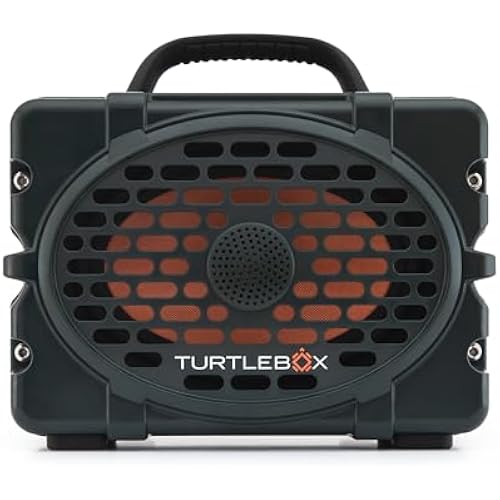 Turtlebox Original Gen 3 Outdoor Bluetooth Speaker, Waterproof, Green
