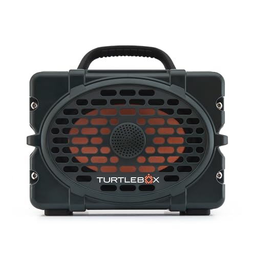 Image of Turtlebox Original Gen 3: Portable Outdoor Bluetooth Speaker - Ultra-Loud (120dB), Waterproof (IP67), Rugged, Impact-Resistant, 3-Day Battery | Party Mode: Unlimited Pairing for Stereo Sound, Green