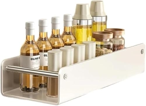 AZIEBAY 壁面バスケット 壁掛け穴あけ不要粘着式 洗濯機洗い可大容量 汚れ・錆び・油に強い 浴室・冷蔵庫横置き用 小物収納便利グッズ シンプルおしゃれ省スペース