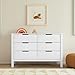 Carter's by DaVinci Colby 6-Drawer Dresser in White
