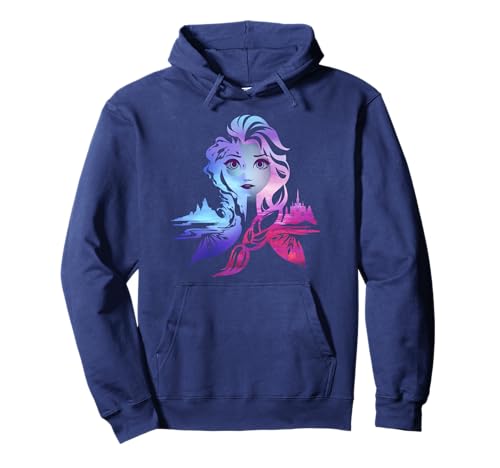 Motif divisé d'Elsa La Reine des neiges pour Disney Sweat à Capuche