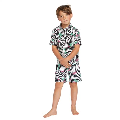 Image of Volcom Boys Flamingbros Mod White 7