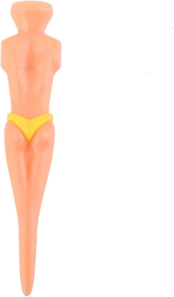 review 6Pcs Plastic 6pcs Novelty Nude Male Golf Tees Model Divot Tool Joke Funny Gift