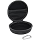 YIIWAY Harte Tasche Hülle Kompatibel mit Ultimate Ears MINIROLL Tragbarer Bluetooth-Lautsprecher, Schutzhülle Case Tragetasche, Nur Tasche - Schwarz YC80013