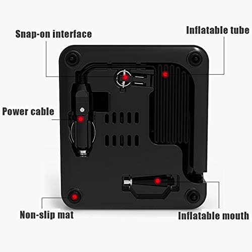 スマート車の空気圧縮機 30 シリンダーインフレータブル空気ポンプ 12V 150psi ポータブル自動車タイヤインフレータ車のタイ