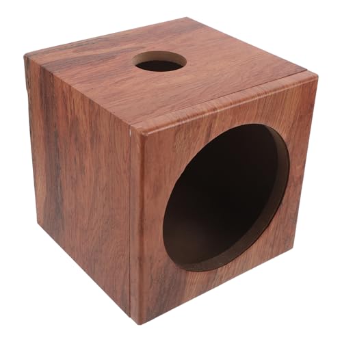 Boîtier Audio Bois 6,5 Pouces stable anti-vibration qui améliore la qualité sonore auto