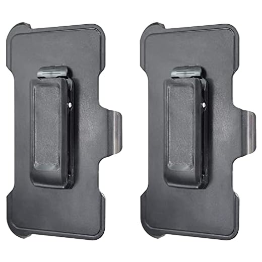 2 Pack Replacement Holster Belt Clip for Apple iPhone XR Otterbox Defender Case