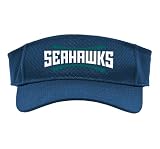 North Carolina Wilmington Seahawks | NCAA UNC | PPNCW038 Sport Sun Visor, Adult, One Size, Navy